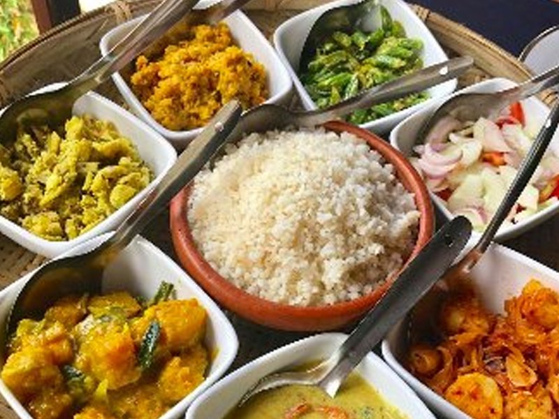 Sri Lankan Rice and Curry